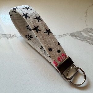 Handmade Upcycled Free People Keychain Wristlet
